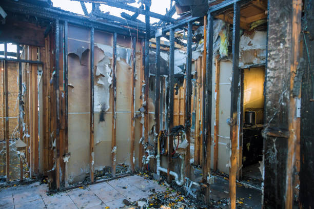 Professional Emergency Fire Cleanup technician working in Glenolden, PA